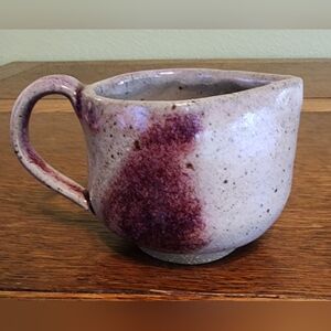 Vintage Handmade Signed Studio Pottery Creamer / Gravy Boat